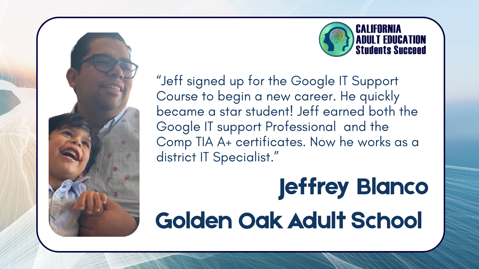 Jeffrey Blanco Story